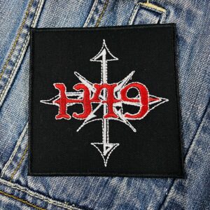 1349 Band | Black Metal | Norwegian Metal | Satanic | Hellfire | Embroidered Patch Badge Applique Iron on | Trendy | DIY | Decorative | Collectible