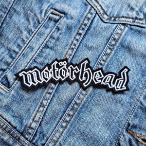Motorhead | Embroidered Patch Badge Applique Iron on | Trendy | DIY | Decorative | Collectible