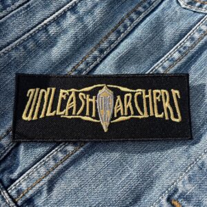 Unleash The Archers | Embroidered Patch Badge Applique Iron on | Trendy | DIY | Decorative | Collectible