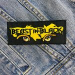 Beast In Black Band | Finnish Metal | Anton Kabanen | Berserker | Embroidered Patch Badge Applique Iron on | Trendy | DIY | Decorative | Collectible