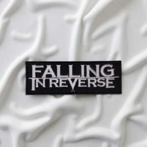 Embroidered Falling In Reverse Patch | Post-Hardcore Band Applique | DIY Iron-On