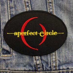 A Perfect Circle | Rock Band | Rock | Melodic | Eat The Elephant | Embroidered Patch Badge Applique Iron on | Trendy | DIY | Decorative | Collectible