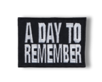 A Day to Remember Band Logo – ADTR square Embroidered Patch Iron-On