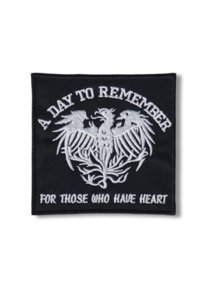 A Day To Remember Patch – For Those Who Have Heart Embroidered Crest Iron-On