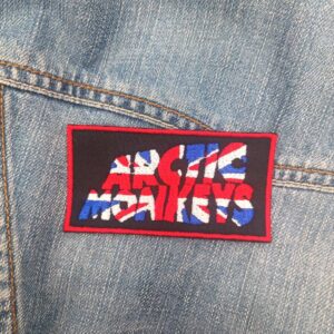 Arctic Monkeys Patch – Union Jack Logo Design Iron-On