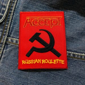 Accept Band | Heavy Metal | German Metal | Blind Rage | Embroidered Patch Badge Applique Iron on | Trendy | DIY | Decorative | Collectible