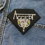 Accept Band | Heavy Metal | German Metal | Blind Rage | Embroidered Patch Badge Applique Iron on | Trendy | DIY | Decorative | Collectible