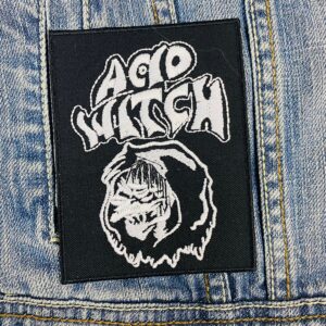 Acid Witch Band | Doom Metal | Death Metal | Michigan Band | Embroidered Patch Badge Applique Iron on | Trendy | DIY | Decorative | Collectible