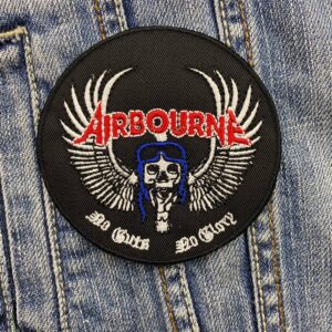 Airbourne Band | Hard Rock | Australian Rock | Ready To Rock | Embroidered Patch Badge Applique Iron on | Trendy | DIY | Decorative | Collectible