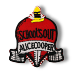 Alice Cooper School’s Out Embroidered Patch – Graduation Cap Rock Badge Iron-On