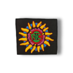 Alice in Chains Sun Logo Patch – "Tripod" Era Embroidered Band Emblem Iron-On