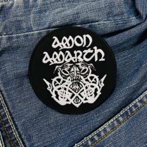 Amon Amarth Band | Melodic Death Metal | Viking Metal | Swedish Metal | Embroidered Patch Badge Applique Iron on | Trendy | DIY | Decorative | Collectible