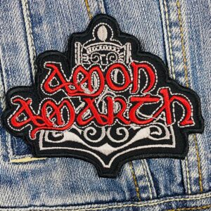 Amon Amarth Band | Melodic Death Metal | Viking Metal | Swedish Metal | Embroidered Patch Badge Applique Iron on | Trendy | DIY | Decorative | Collectible
