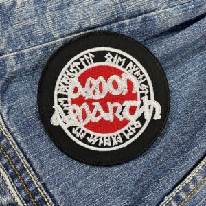 Amon Amarth Band | Melodic Death Metal | Viking Metal | Swedish Metal | Embroidered Patch Badge Applique Iron on | Trendy | DIY | Decorative | Collectible
