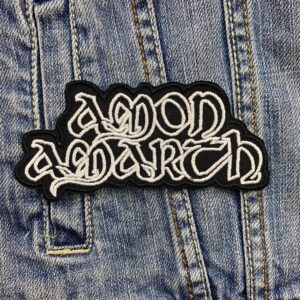 Amon Amarth Band | Melodic Death Metal | Viking Metal | Swedish Metal | Embroidered Patch Badge Applique Iron on | Trendy | DIY | Decorative | Collectible