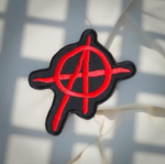 Anarchy Symbol Punk Patch – Iron-On