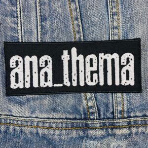 Anathema Band | Atmospheric Rock | Liverpool Band | A Natural Disaster | Embroidered Patch Badge Applique Iron on | Trendy | DIY | Decorative | Collectible