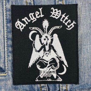 Angel Witch Band | Classic Metal | Heavy Metal | British Metal | Embroidered Patch Badge Applique Iron on | Trendy | DIY | Decorative | Collectible