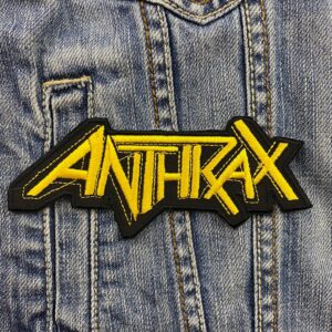 Anthrax | Metal Band | Thrash Metal | Scott Ian | Madhouse | Embroidered Patch Badge Applique Iron on | Trendy | DIY | Decorative | Collectible