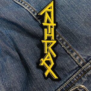 Anthrax | Metal Band | Thrash Metal | Scott Ian | Madhouse | Embroidered Patch Badge Applique Iron on | Trendy | DIY | Decorative | Collectible