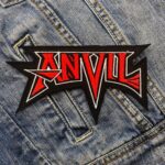 Anvil Band | Canadian Metal | Robb Reiner | Metal Pounder | Embroidered Patch Badge Applique Iron on | Trendy | DIY | Decorative | Collectible