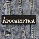 Apocalyptica Band Name Text Patch – Iron-On