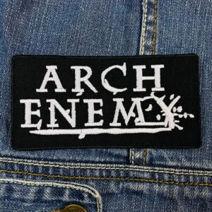 Arch Enemy Band | Melodic Death Metal | Angela Gossow | Aggressive Vocals | Embroidered Patch Badge Applique Iron on | Trendy | DIY | Decorative | Collectible