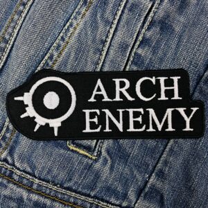 Arch Enemy Band | Melodic Death Metal | Angela Gossow | Aggressive Vocals | Embroidered Patch Badge Applique Iron on | Trendy | DIY | Decorative | Collectible