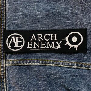 Arch Enemy Band | Melodic Death Metal | Angela Gossow | Aggressive Vocals | Embroidered Patch Badge Applique Iron on | Trendy | DIY | Decorative | Collectible