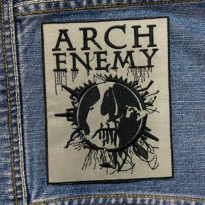 Arch Enemy Band | Melodic Death Metal | Angela Gossow | Aggressive Vocals | Embroidered Patch Badge Applique Iron on | Trendy | DIY | Decorative | Collectible