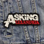 Asking Alexandria Band | Metalcore | British Band | Stand Up And Scream | Embroidered Patch Badge Applique Iron on | Trendy | DIY | Decorative | Collectible