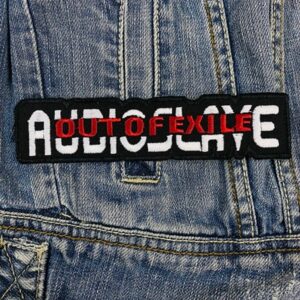 Audioslave Band | Alternative Rock | Supergroup | Chris Cornell | Sound Of A Gun | Embroidered Patch Badge Applique Iron on | Trendy | DIY | Decorative | Collectible