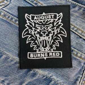 August Burns Red Band | Metalcore | Christian Metal | Pennsylvania Band | Embroidered Patch Badge Applique Iron on | Trendy | DIY | Decorative | Collectible