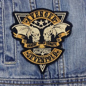 Avenged Sevenfold Band | Heavy Metal | M. Shadows | Metalcore | Embroidered Patch Badge Applique Iron on | Trendy | DIY | Decorative | Collectible