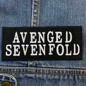 Avenged Sevenfold Band | Heavy Metal | M. Shadows | Metalcore | Embroidered Patch Badge Applique Iron on | Trendy | DIY | Decorative | Collectible