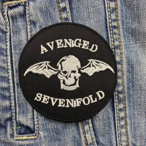 Avenged Sevenfold Band | Heavy Metal | M. Shadows | Metalcore | Embroidered Patch Badge Applique Iron on | Trendy | DIY | Decorative | Collectible