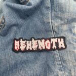 Behemoth Band Embroidered Patch – Metal Logo Style Iron-On