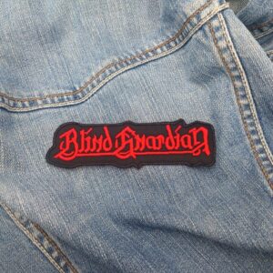 Blind Guardian Red Logo Patch – Embroidered Badge Iron-On