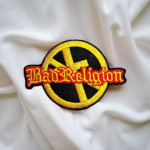 Bad Religion Crossbuster Patch – Punk Rock Band Logo Iron-On