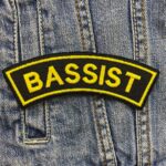 Bassist Curve | Alternative Rock | Dean Garcia | Curve | Embroidered Patch Badge Applique Iron on | Trendy | DIY | Decorative | Collectible