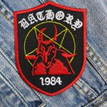 Bathory | Black Metal | Tomas Forsberg | Viking metal | Blood Fire Death | Embroidered Patch Badge Applique Iron on | Trendy | DIY | Decorative | Collectible