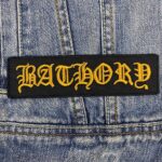 Bathory | Black Metal | Tomas Forsberg | Viking metal | Blood Fire Death | Embroidered Patch Badge Applique Iron on | Trendy | DIY | Decorative | Collectible