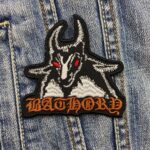 Bathory | Black Metal | Tomas Forsberg | Viking metal | Blood Fire Death | Embroidered Patch Badge Applique Iron on | Trendy | DIY | Decorative | Collectible