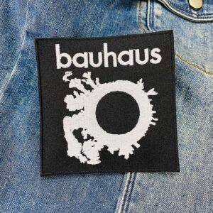 Bauhaus Band | Gothic Rock | Post-Punk | English Band | Peter Murphy | Embroidered Patch Badge Applique Iron on | Trendy | DIY | Decorative | Collectible
