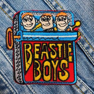 Beastie Boys Band | Hip Hop | Rap Rock | Punk Influences | Embroidered Patch Badge Applique Iron on | Trendy | DIY | Decorative | Collectible