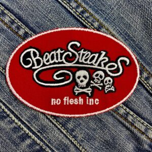 Beatsteaks Band | German Rock | Peter Baumann | Energetic Live Performances | Embroidered Patch Badge Applique Iron on | Trendy | DIY | Decorative | Collectible