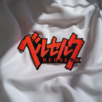 Berserk Logo Patch – Japanese Katakana & English Design (Red/Black)
