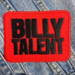 Billy Talent | Canadian Rock | Ben Kowalewicz | Catchy Hooks | Alternative Rock | Embroidered Patch Badge Applique Iron on | Trendy | DIY | Decorative | Collectible