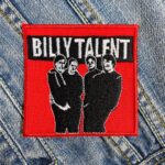 Billy Talent | Canadian Rock | Ben Kowalewicz | Catchy Hooks | Alternative Rock | Embroidered Patch Badge Applique Iron on | Trendy | DIY | Decorative | Collectible