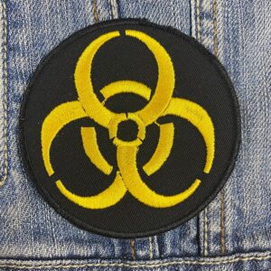 Biohazard Band | New York Hardcore | Even Seinfeld | Rap Metal | Embroidered Patch Badge Applique Iron on | Trendy | DIY | Decorative | Collectible